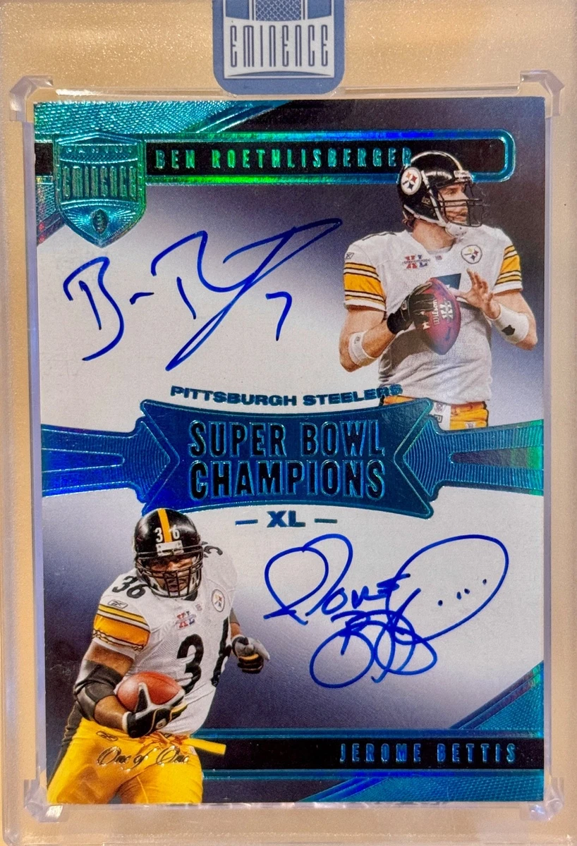 Panini Ben Roethlisberger Football Autographed Sports Trading