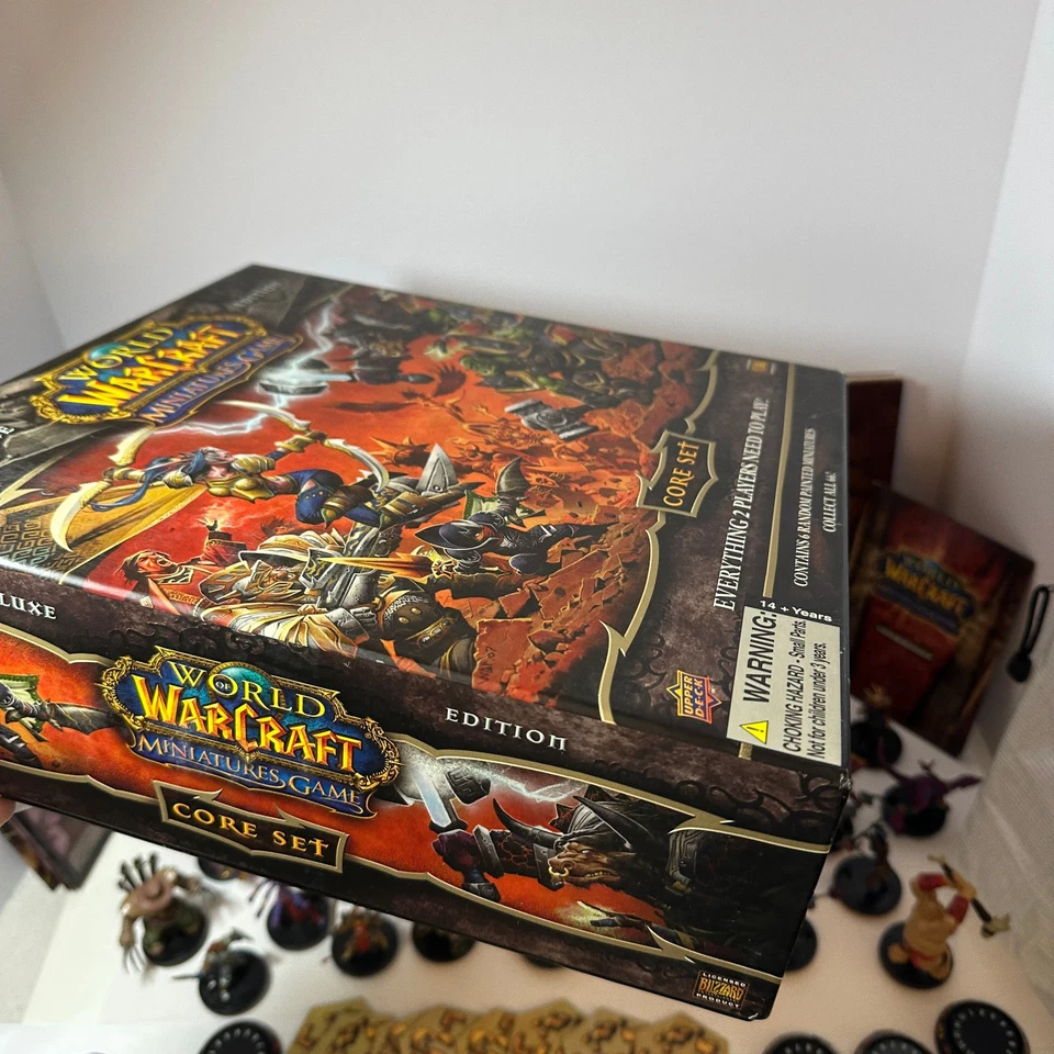 Blizzard World of Warcraft Miniaturas Juego Edición Deluxe Core Set 33 FIGURAS Foto 4 de 4