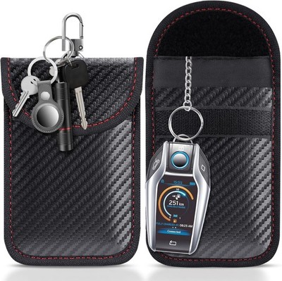Autoschlüssel Signal Blockierung Etui | Schlüsselloser Zugang Autoschlüssel Etui | RFID Blocker Tasche