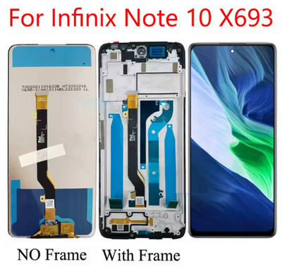 6.95 inch For Infinix Note 10 X693 LCD Display Screen Touch Digitizer Assembly