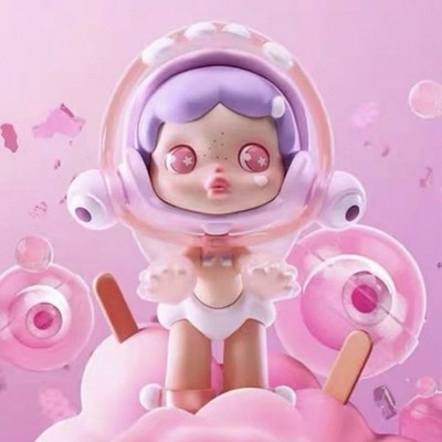 POP MART  AUTHENTIC Skullpanda Candy Monster Town Series [ Bubble Ghost ]