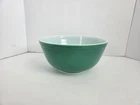 Vintage Pyrex Primary Green 2.5 Quart Nesting Mixing Bowl 403 Ovenware USA