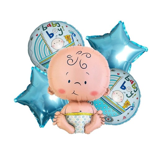 12 Zoll BABYDUSCHE Ballons 1. Geburtstag, es ist ein Junge Mädchen bedruckt Party DekorUK - Bild 6 von 52