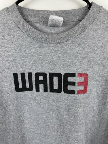 Vintage Dwyane Wade T-Shirt Mens Medium Converse Basketball 3 Long Sleeve y2k - Picture 4 of 5