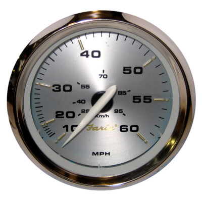 Faria Beede Instruments 39009 Kronos 4'' Speedometer 60Mph Mechanical