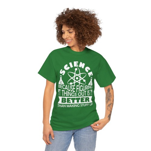 Astronaut Science T-Shirt – Space Exploration Galaxy NASA Graphic Tee - Picture 35 of 73