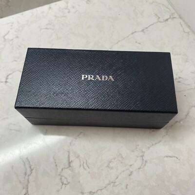 PRADA Sunglasses Black Storage & Gift Empty Box and Manual - H 3