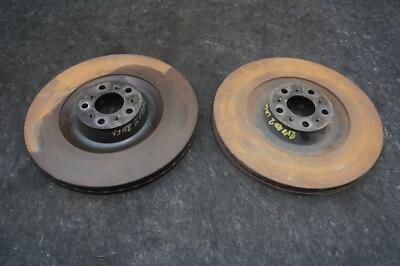 Set Front Left Right Brake Rotor 3W0615301H Bentley Continental Gt Flying 03-18