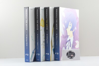 PERSONA3 THE MOVIE BluRay 全4巻セット Persona 3 The Movie Limited Edition Blu-ray Complete 1-4 Set