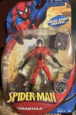 HASBRO MARVEL SPIDER-MAN SERIES SUPER VILLAN TARANTULA 2008 New