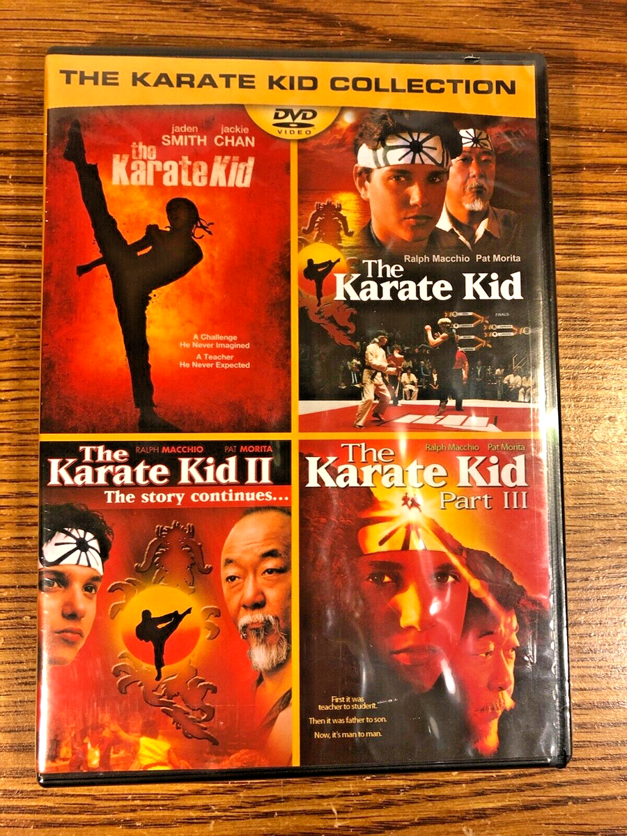 Karate Kid 123 The Karate Kid Collection DVD Movie Set II III Kids