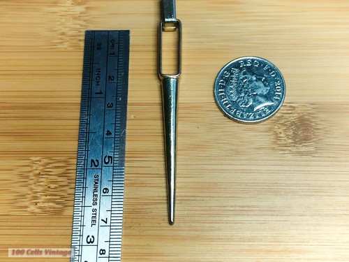Spike tono oro-7cm-Colgante colgante vintage-0re - Imagen 3 de 3
