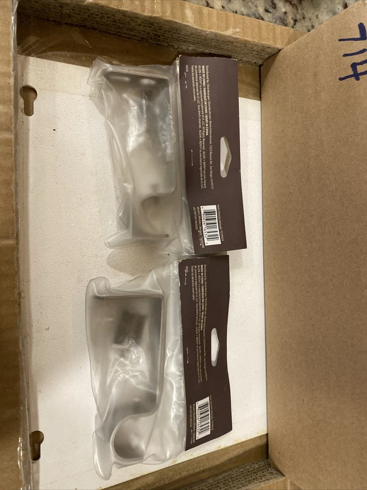 Soporte Allen + Roth Modelo 1219434 Níquel Cepillado Nuevo (Lote de 2) Foto 2 de 2