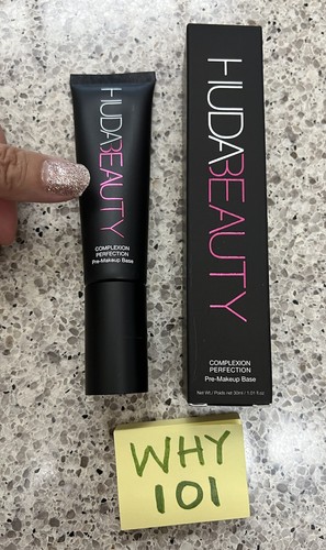 HUDA Beauty COMPLEXION PERFECTION Base de Pre-Maquillaje 1.01 oz/30 ml TALLA COMPLETA CAJA SELLADA - Imagen 8 de 15