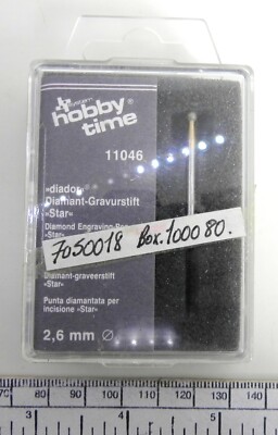 Diamant Gravurspitze Kugel 2,6mm - HOBBY TIME Nr.11046