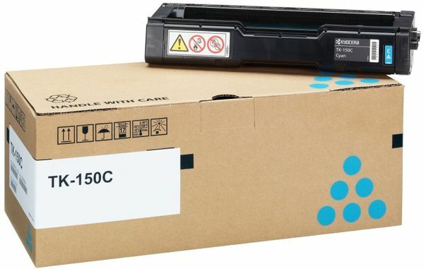 Genuine KYOCERA TK-150C Cyan Toner Kit 1T05JKCNL0 for Kyocera FS-C1020MFP - New