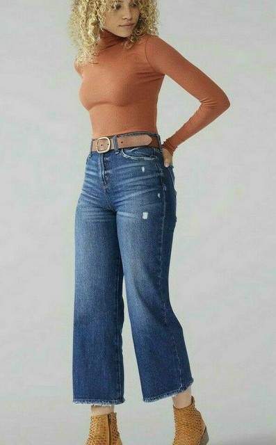 Lee Vintage Modern Dark Blue High Rise 