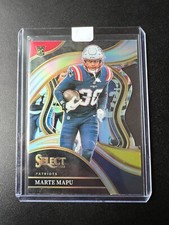 Marte Mapu 2023 Panini Select Football #238 - RED YELLOW PRIZM - DIE-CUT (RC)