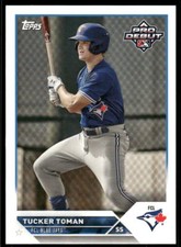 2023 Topps Pro Debut #PD-8 Tucker Toman