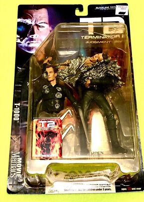 T2 Terminator 2 Judgment Day T-1000 Movie Maniacs 4 Action Figure