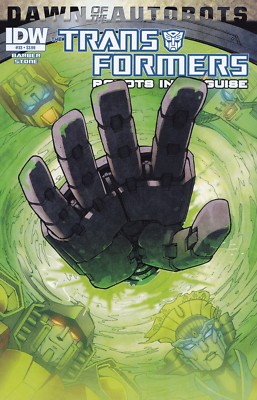 TRANSFORMERS Robots in Disguise #33 - Dawn of the Autobots - Back Issue