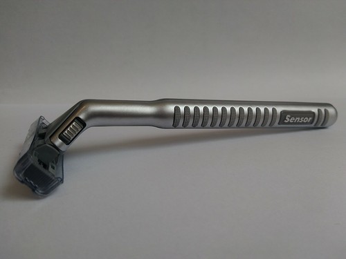 GILLETTE SENSOR EXCEL Rasierer Griff (Razor) Metall, classic Version - Picture 2 of 12