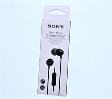 SONY Stereo Headphones for Smartphones Black
