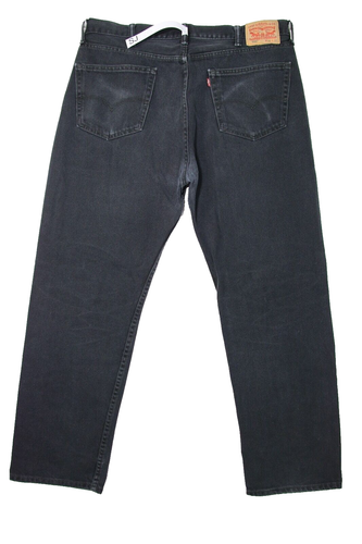 Jeans Levi's 505 W42 L32 Noir (Cod.SJ285) Levis - Imagen 2 de 7