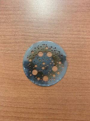 Metalgobo type 224 diamètre environ 54 mm gobo