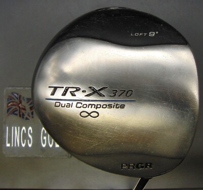 PRGR TR-X 370 Dual Composite 9° Driver M-49 (selten) Graphitschaft Royal Grip