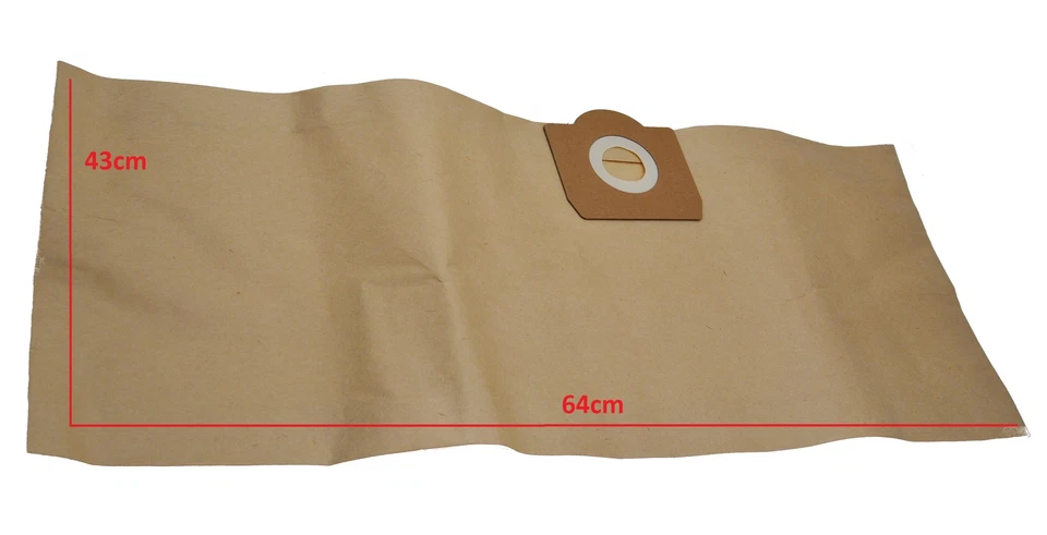 10 - 30 Staubsaugerbeutel 30 L passend für EINHELL Kesselsauger - Bild 3 von 3