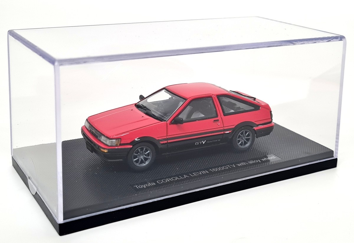 ミニカー EBBRO Toyota COROLLA LEVIN 1600GTV Ebbro 1/43 Toyota Corolla Levin 1600 GTV Red Diecast Scale