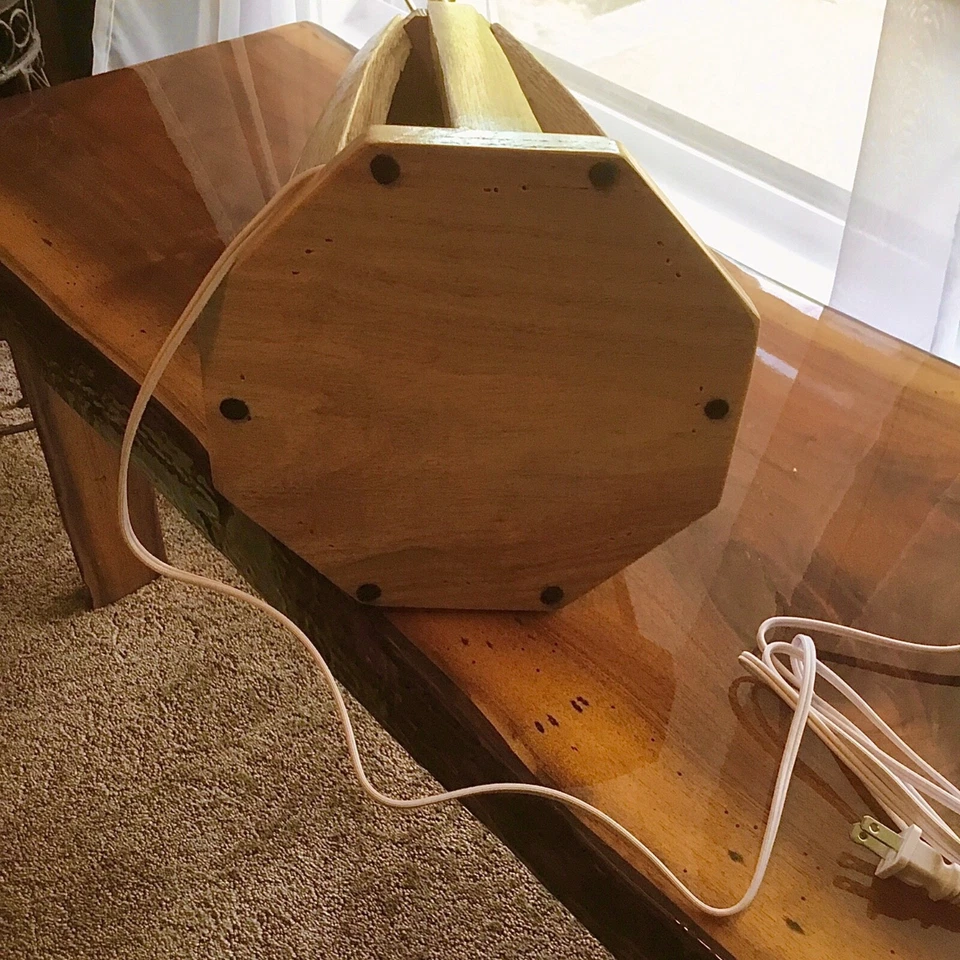 Lámpara de pentagrama de barril en color roble blanco nativo NUEVO ANUNCIO Foto 4 de 4