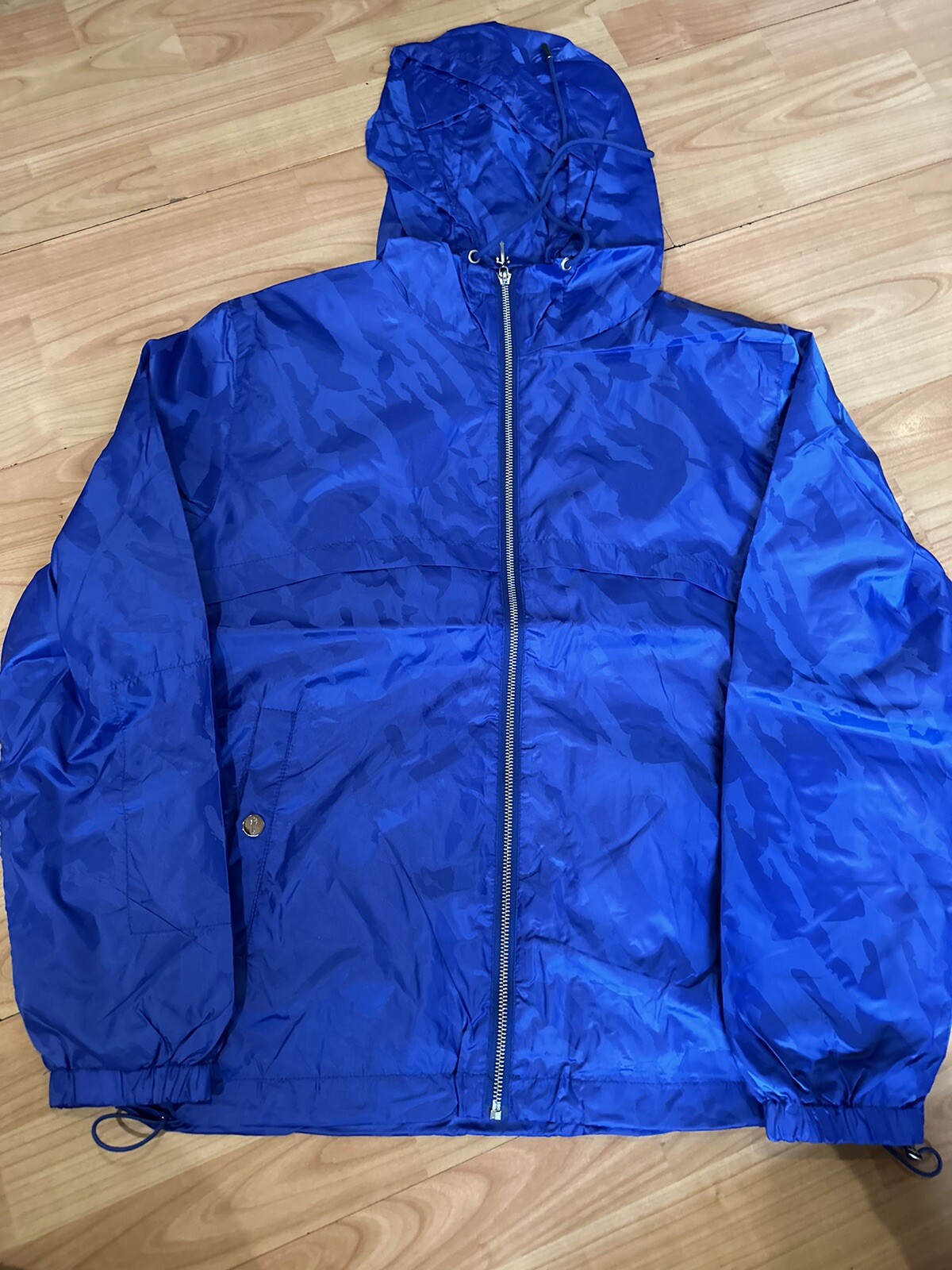 Rompevientos Trapstar Azul Deslumbrante Irongate T Jacquard Talla S