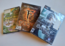  NEW Computer PC Video Game Mixed Lot Of 3 Factory Sealed Games