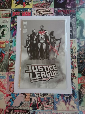 Justice League #1 JetPack/forbidden Planet Jock Signed Variant Set new B&B   