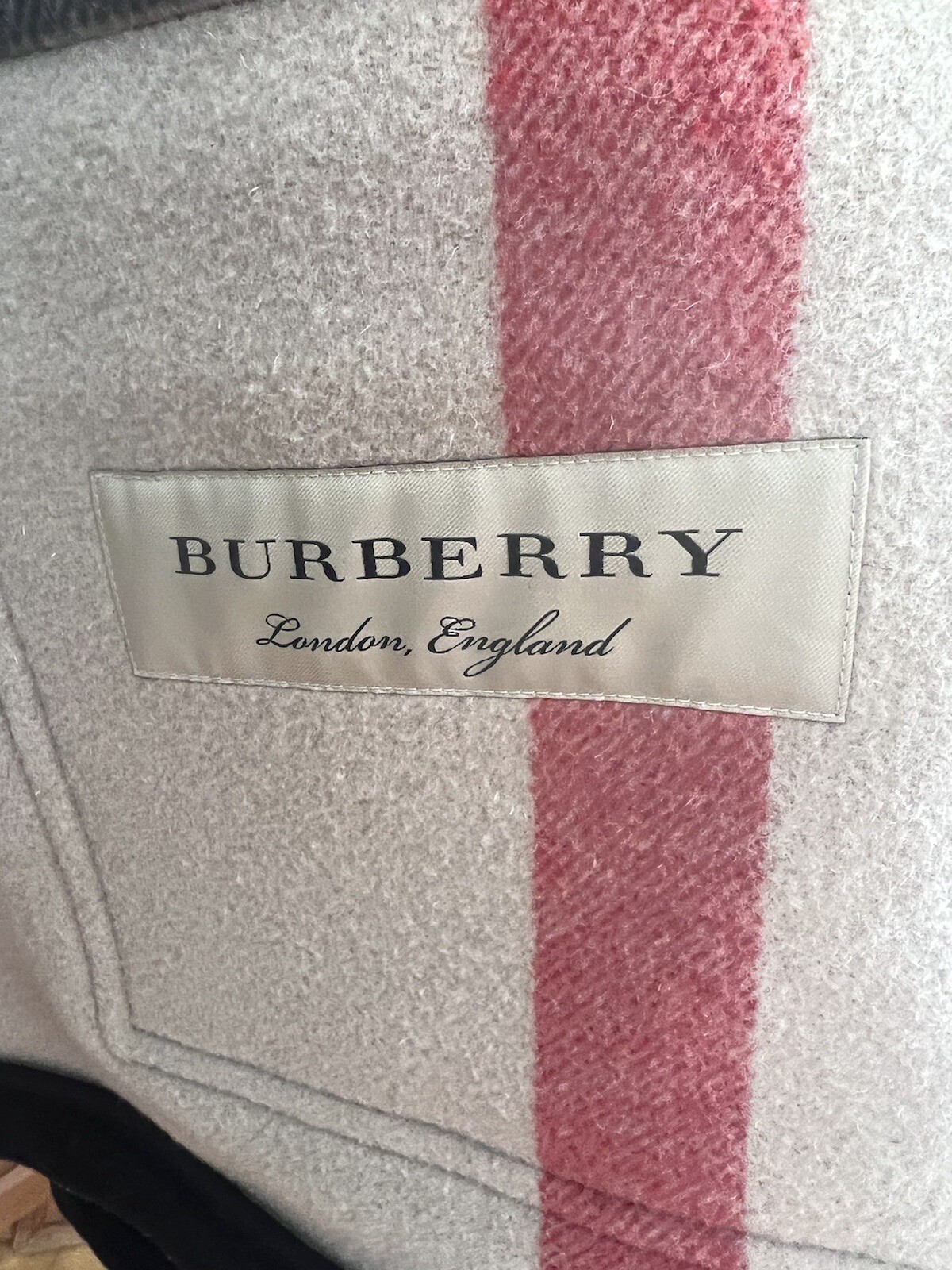 Burberry Mantel Dufflecoat schwarz 54 Top! eBay