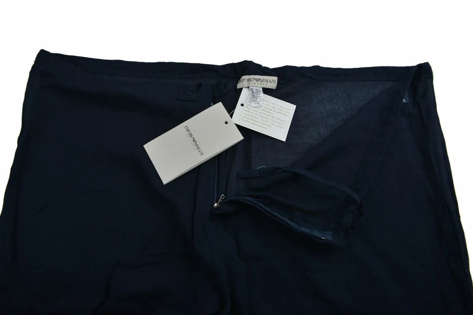 Pantalones de baño Emporio Armani para hombre azul marino talla US M XL 2XL Foto 4 de 4
