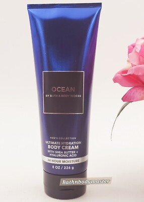Bath and Body works Men's Ultra Shea Body CREAM lotion 8 oz *U CHOOSE*
