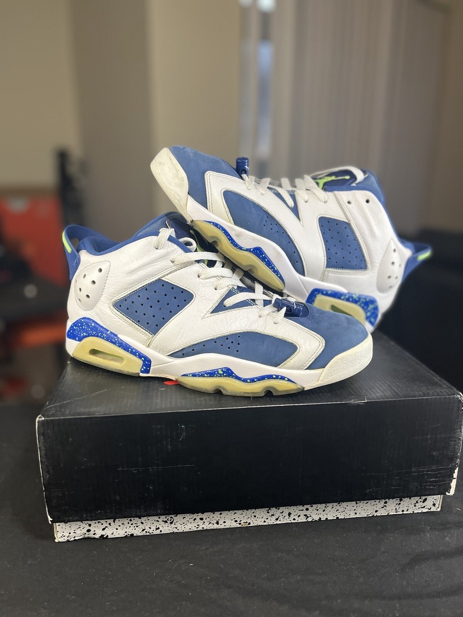 Air Jordan Retro 6 Low Ghost Green(seahaws) size 9.5 | eBay
