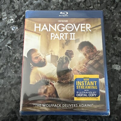 Brand New The Hangover Part II Blu-ray Todd Phillips Sealed Zach Galifianakis