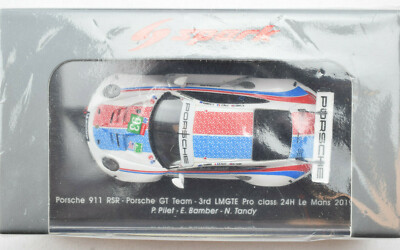 Spark Porsche 911 RSR #93 - 2019 24hr Le Mans -3rd 1:87 Scale
