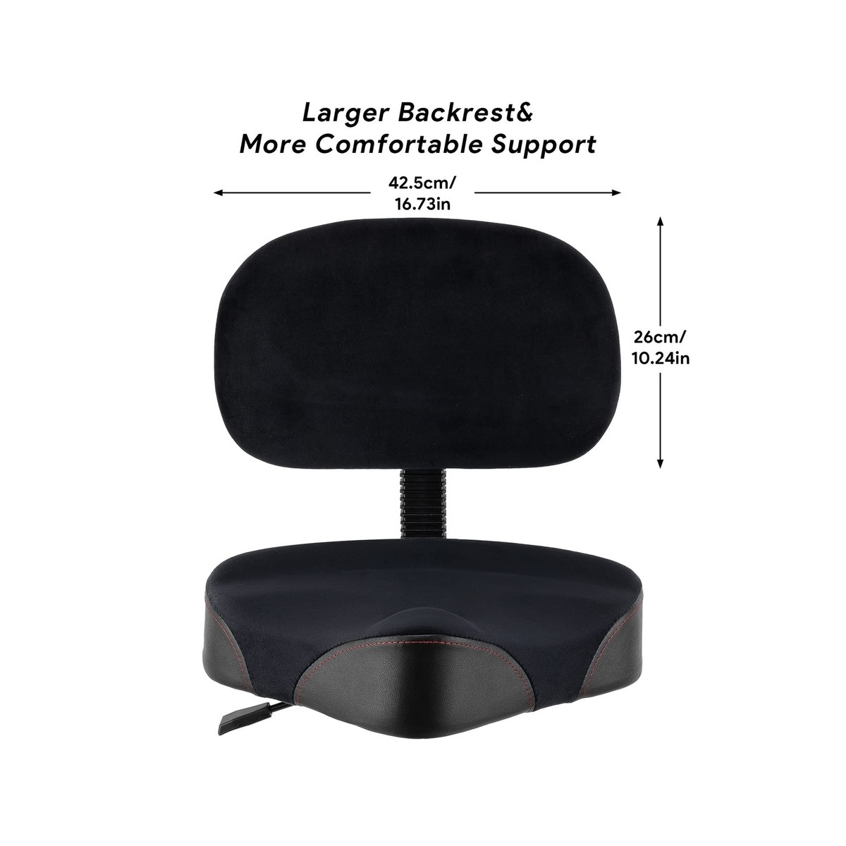 TENTOTEN Drum Throne with Backrest, Portable Drum Chair TENTOTEN Drum Throne with Backrest, Portable Drum Chair