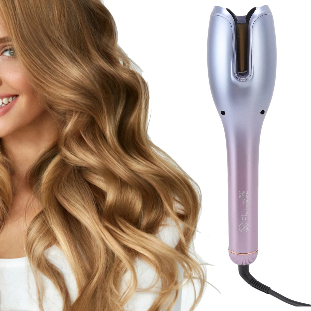 Auto Hair Curler Rose Type Automatic Spiral Infrared Curling Iron For Hair S Blw