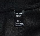 SHEIN CURVE FLARED SKIRT - BLACK - 1XL — photo 3