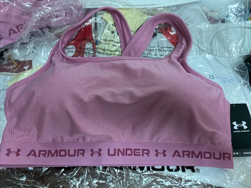 Plus Size Under Armour Crossback 2.0 Medium-Impact Sports Bra Size 3X - Picture 2 of 6