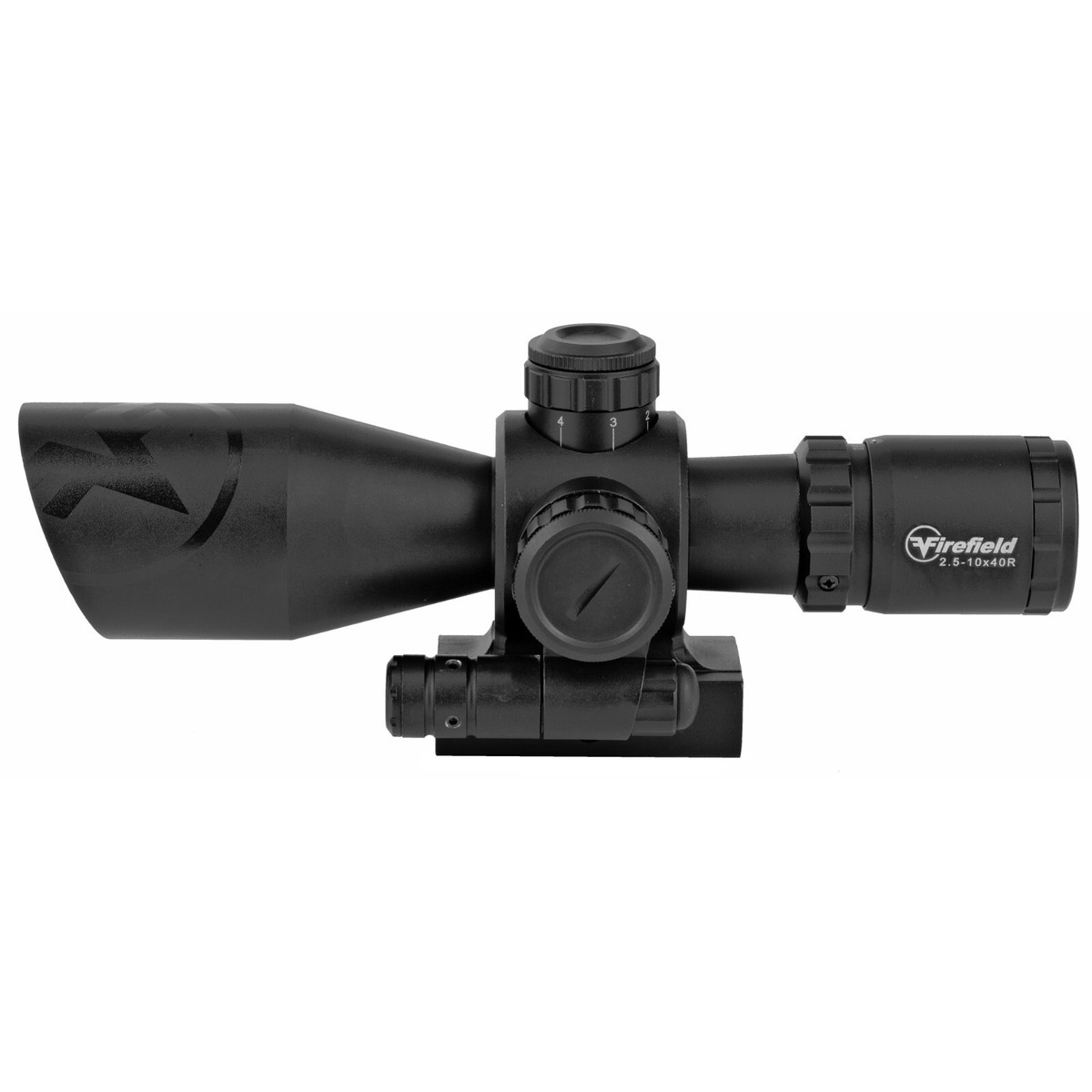 Firefield Barrage Riflescope 2.5-10x40mm With Red Laser