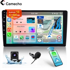 4G+64G Android 13 Car Stereo 2Din Radio 10.1'' Apple Carplay Radio Bluetooth GPS