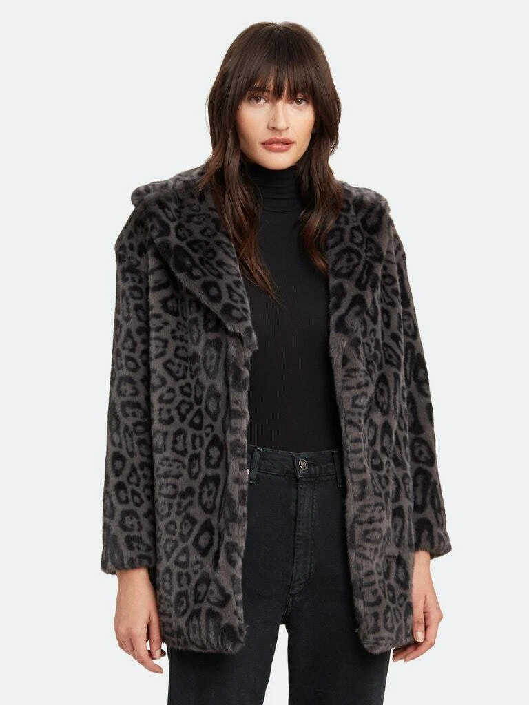 All saints leopard clearance coat
