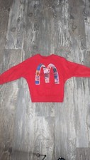 Children's Kids Unisex Macdonald's Red Sweatshirt I'm Lovin It Sz 11